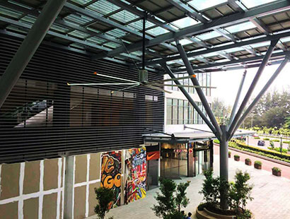 商業中心通風降溫案例